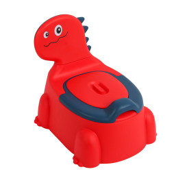 Baby Potty Dinosaur Theme - Red